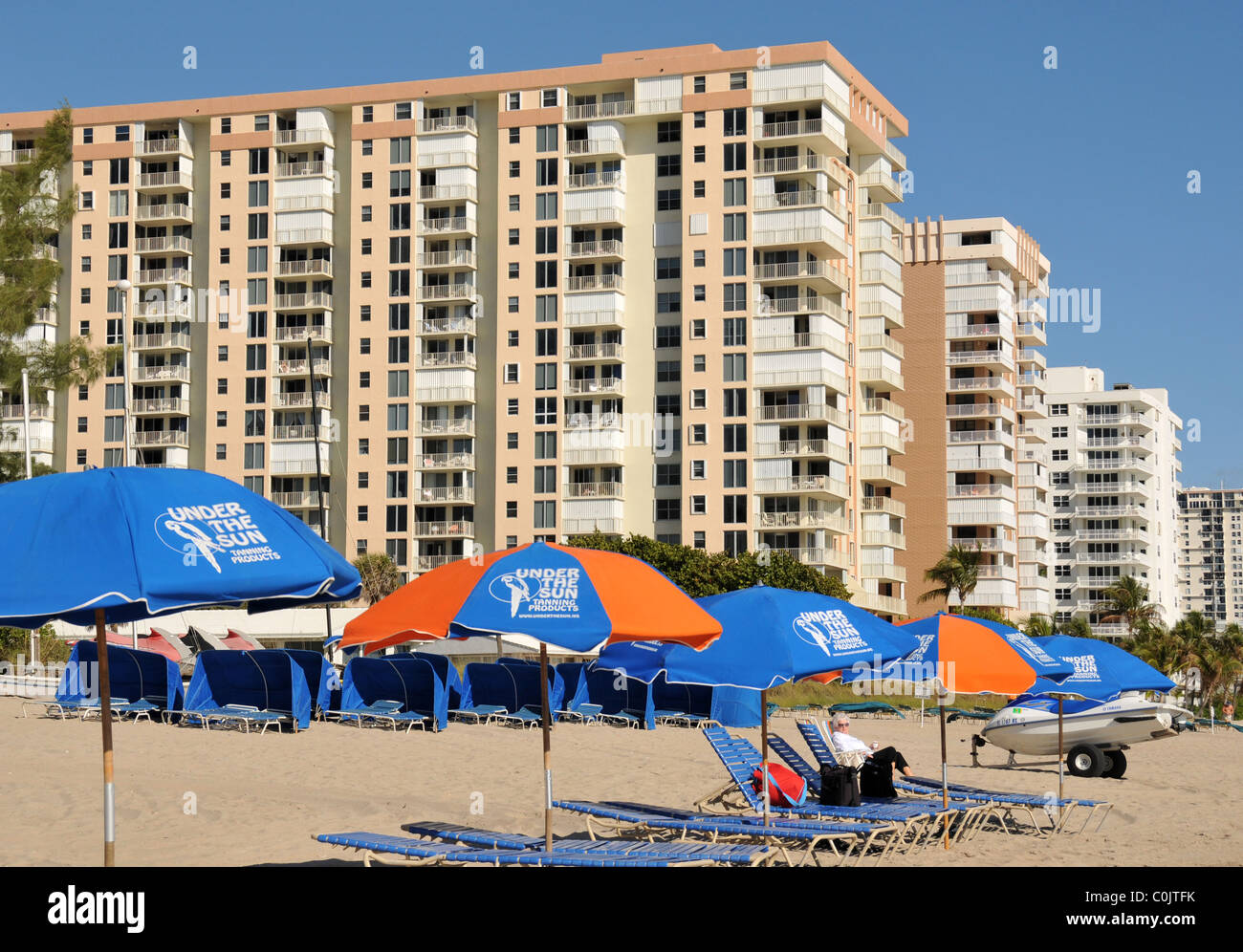 Pompano Beach Floride USA. Banque D'Images