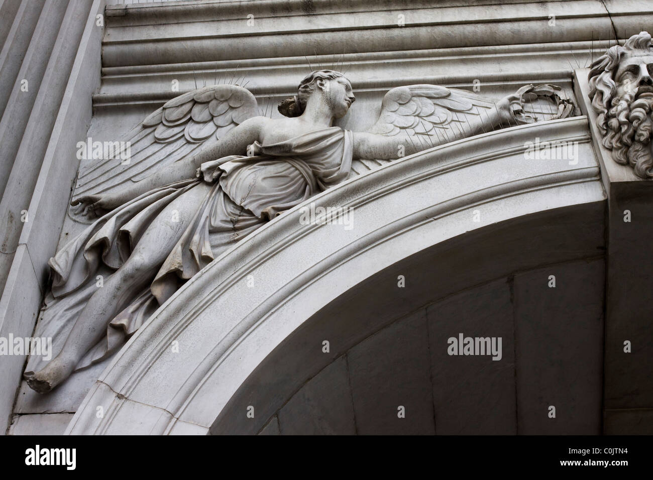 La ville de Marble Arch London Banque D'Images