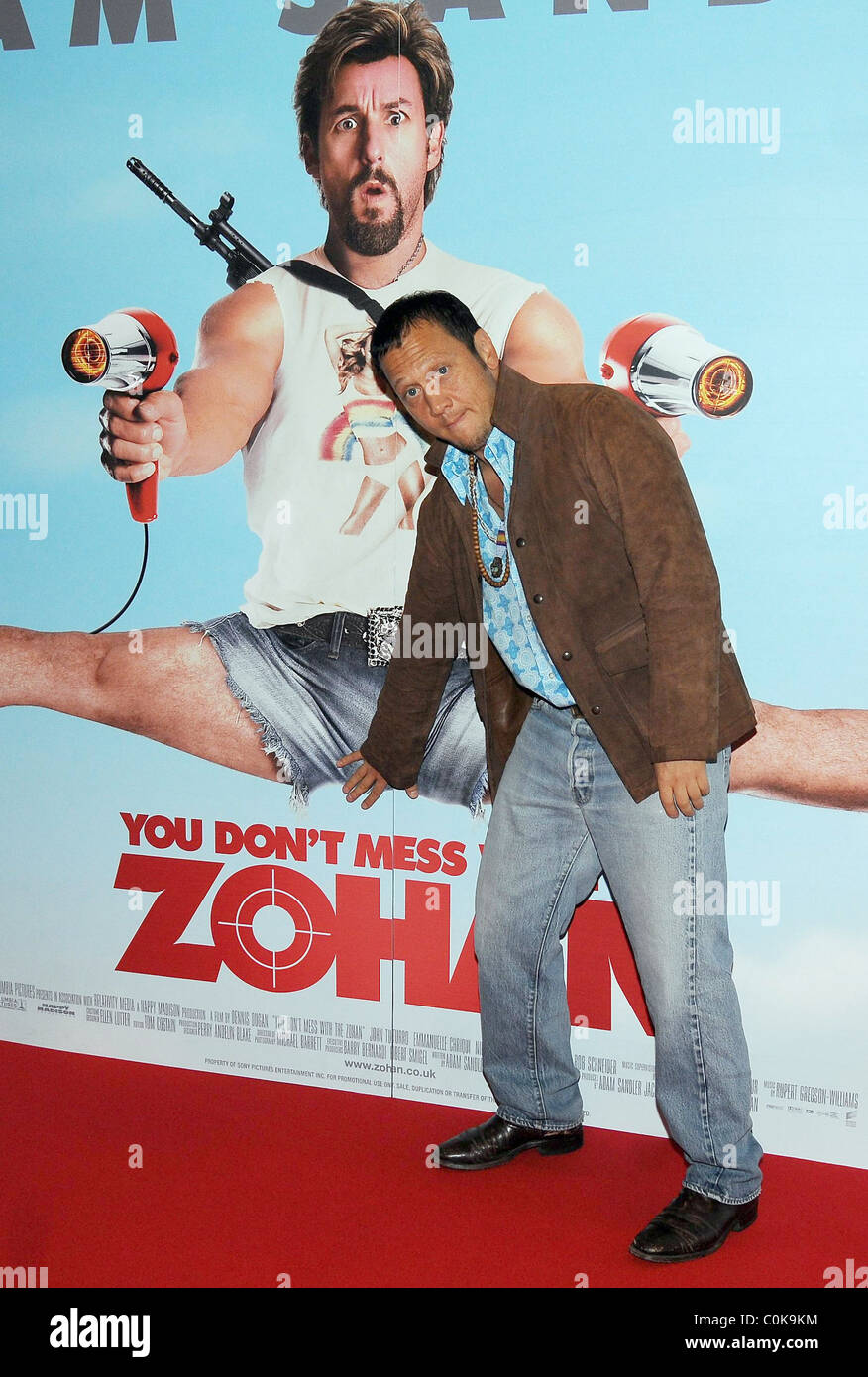 Rob Schneider à l'Irish Premiere de 'Vous ne salissez pas avec le Zohan', à la Savoie le Dublin, Irlande - 30.07.08. ** ** Banque D'Images