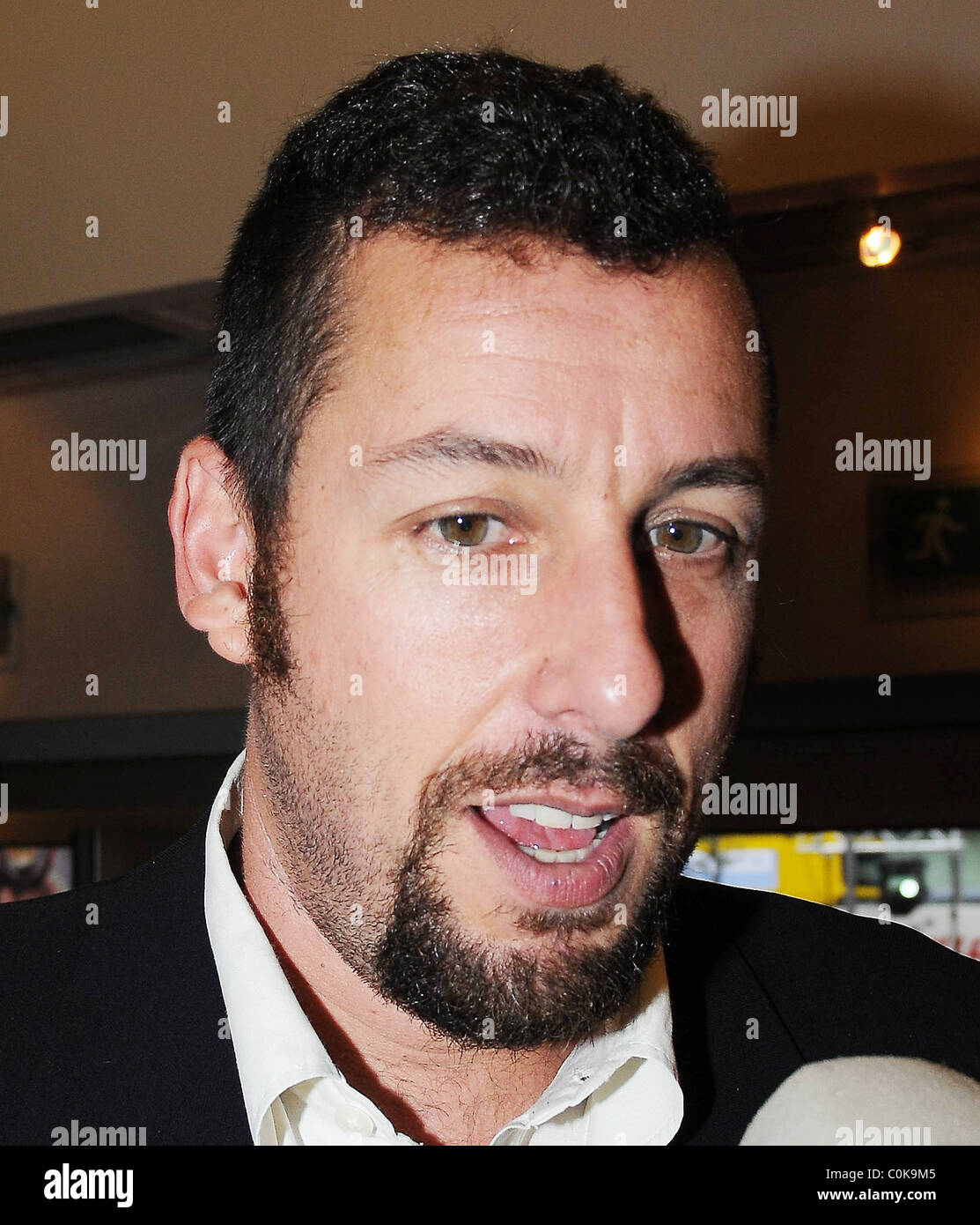 Adam Sandler lors de la première mondiale d'Irlandais 'Vous ne salissez pas avec le Zohan', à la Savoie le Dublin, Irlande - 30.07.08. ** ** Banque D'Images