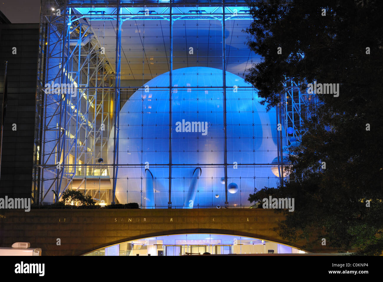 Rose Center for Earth and Space Sciences à l'American Museum of Natural History à New York. Banque D'Images