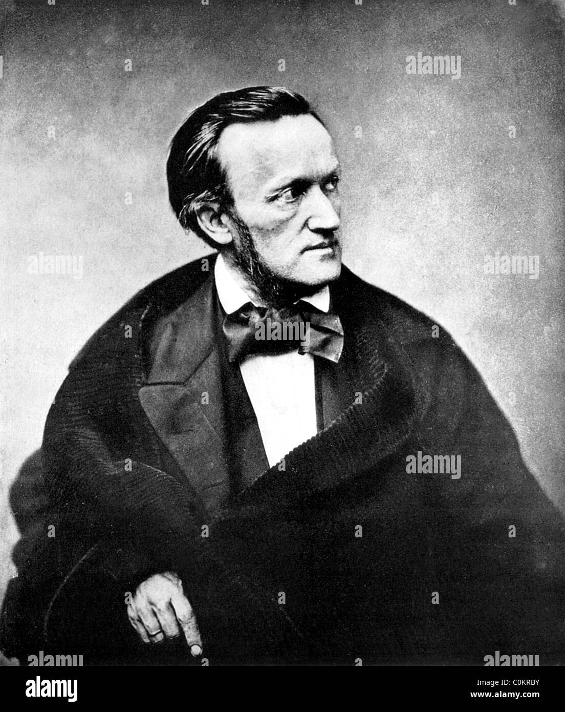 Richard Wagner, compositeur allemand Banque D'Images