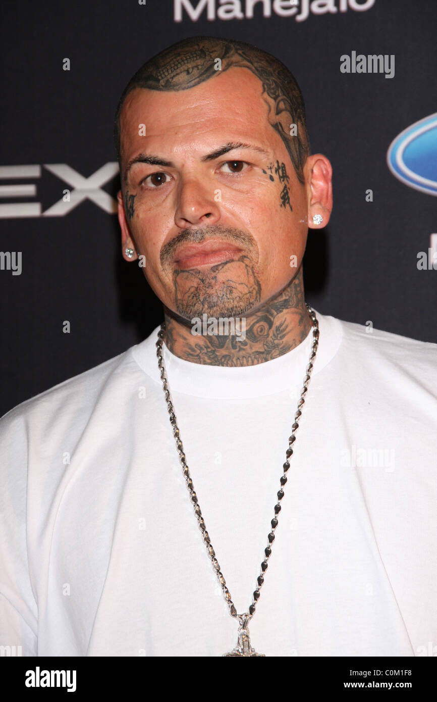 Lucky Lucciano Estilo, Vida, Vision y Gala Pasion pour promouvoir le nouveau Ford Flex pour le marché hispanique de médias à Los Angeles Banque D'Images