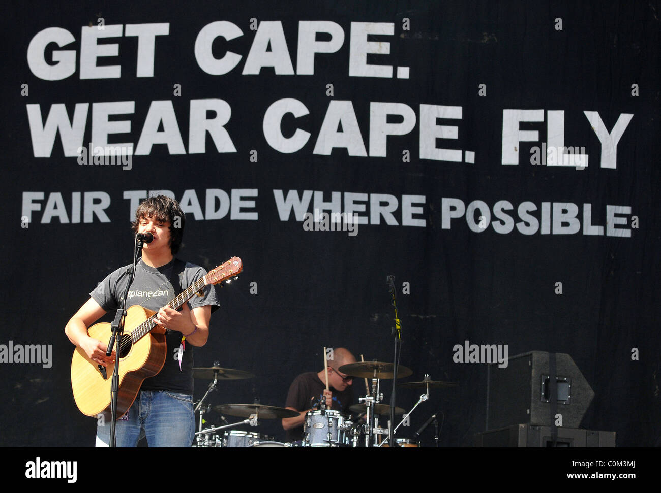 Get Cape Wear Cape Fly,, Carling Leeds Festival - Jour 2 Leeds, Angleterre - 23.08.08 ( ) Nick Pickles/ Banque D'Images