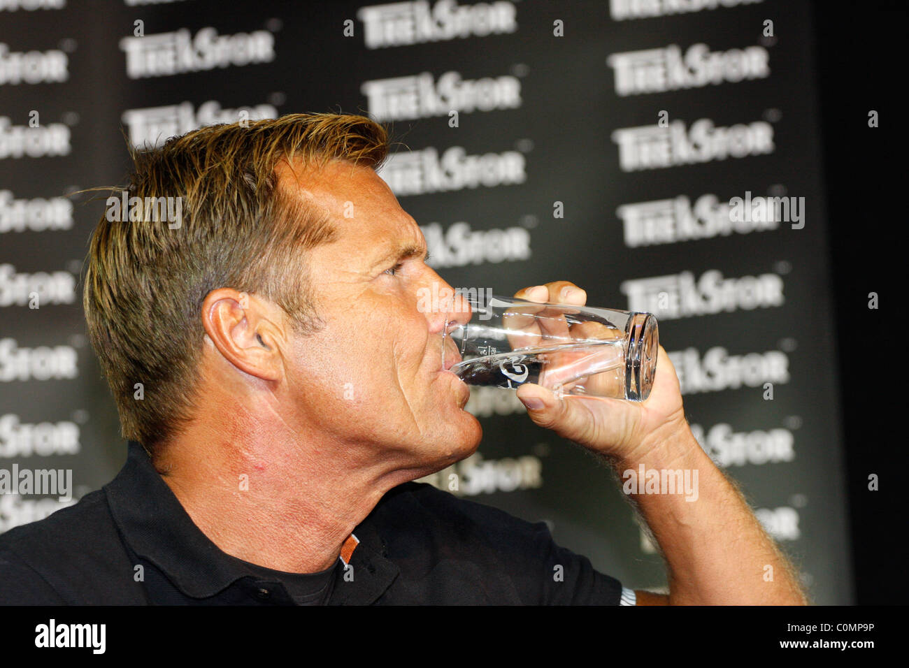 Dieter Bohlen conférence de presse pour TrekStor lors de l'IFA consumer electronics trade show Berlin, Allemagne - 02.09.08 Banque D'Images