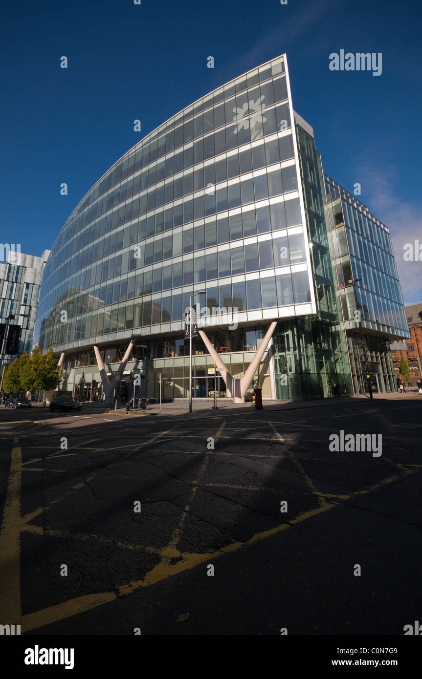 Royal Bank of Scotland building Deansgate Manchester Banque D'Images