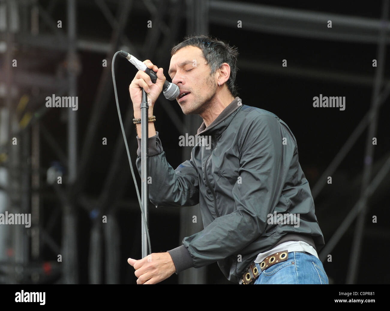 Rick Witter de faire sept Le T in the Park Festival - Jour 3 Perth et Kinross, Scotland - dinner 13.07.08 ( ) Nick Pickles/ Banque D'Images