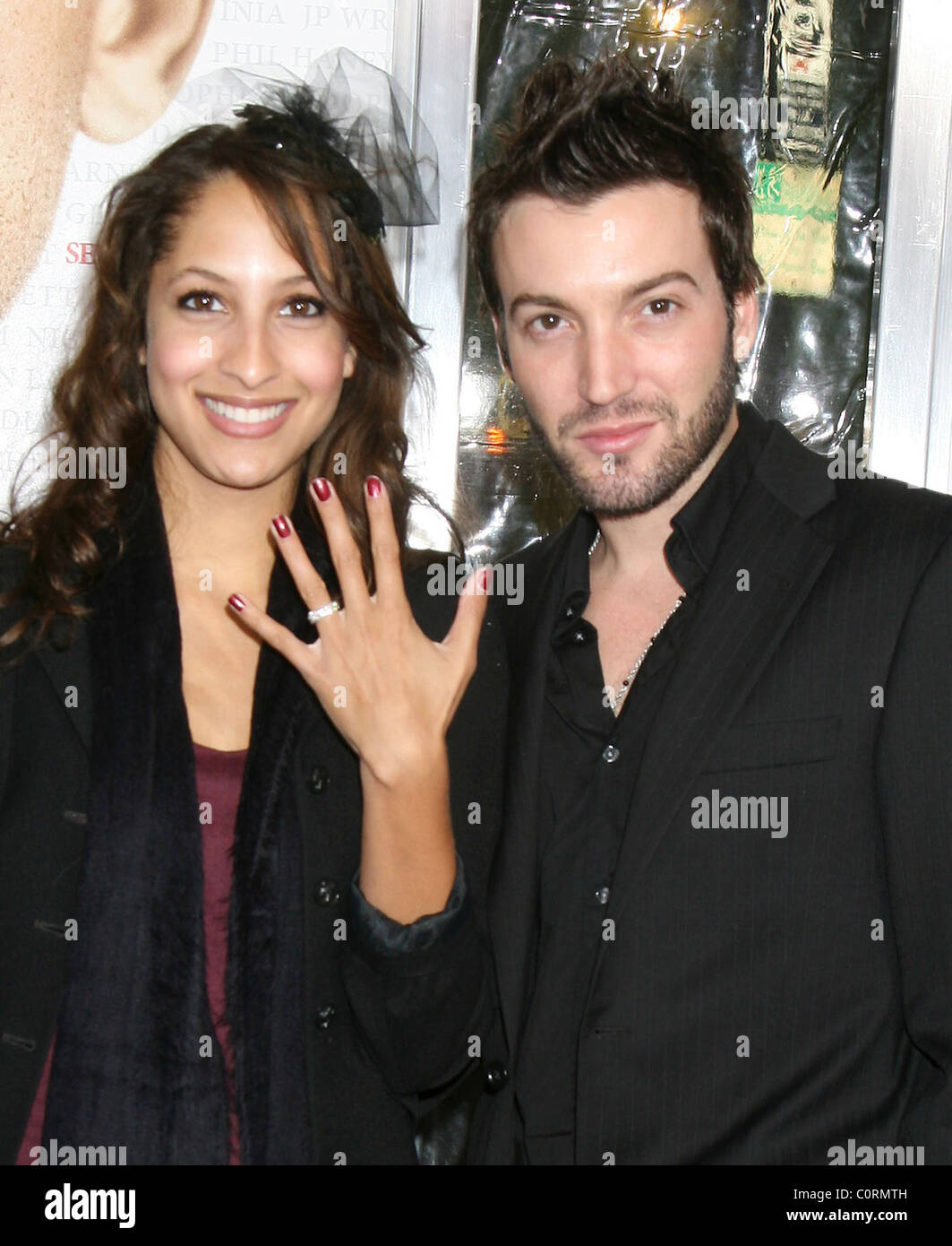 Christel Khalil et Stephen Hensley Los Angeles première de "sept livres