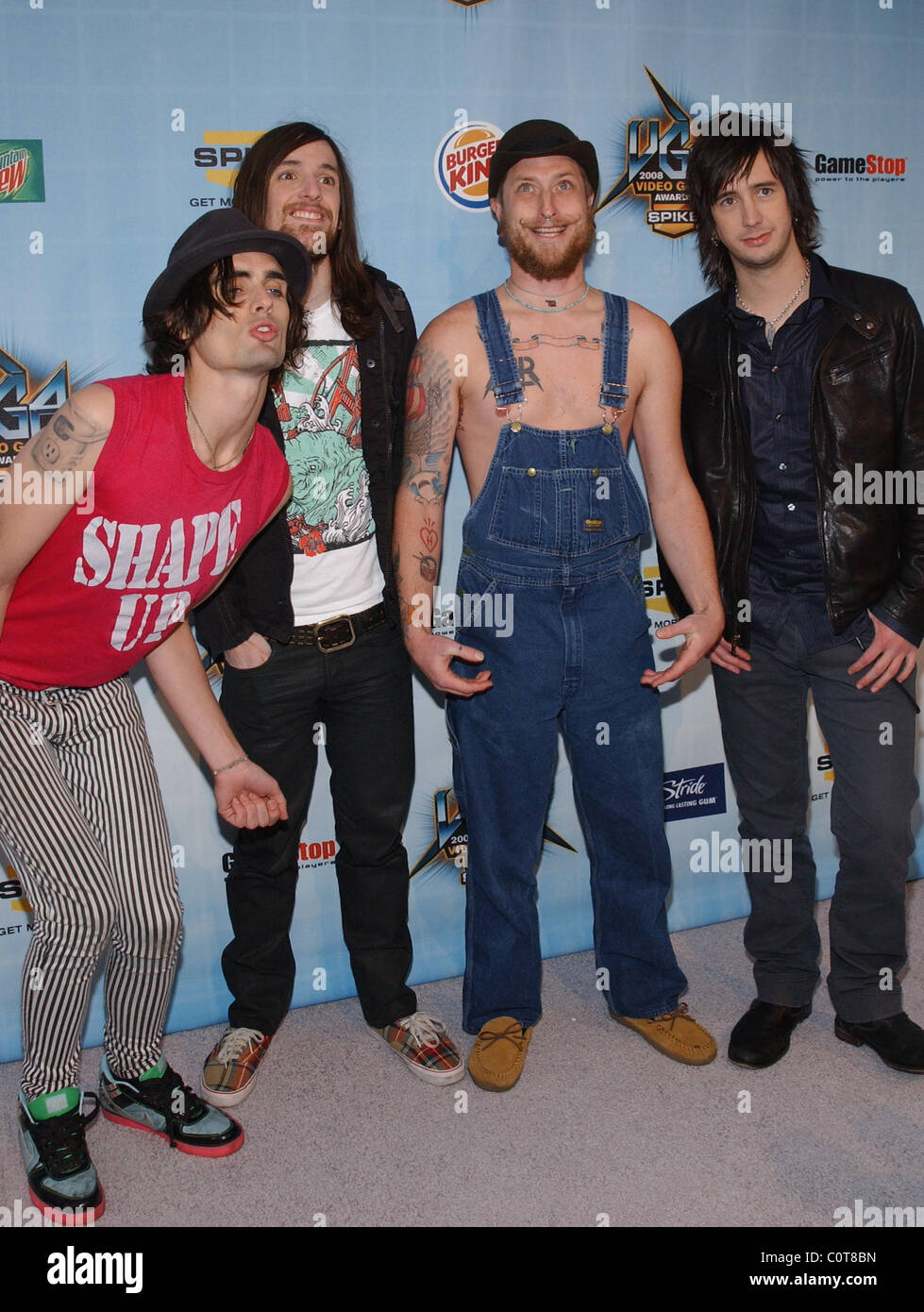 Parabellum' -Tyson Ritter, Mike kennerty, Chris gaylor et Nick Wheeler , Spike TV's Banque D'Images