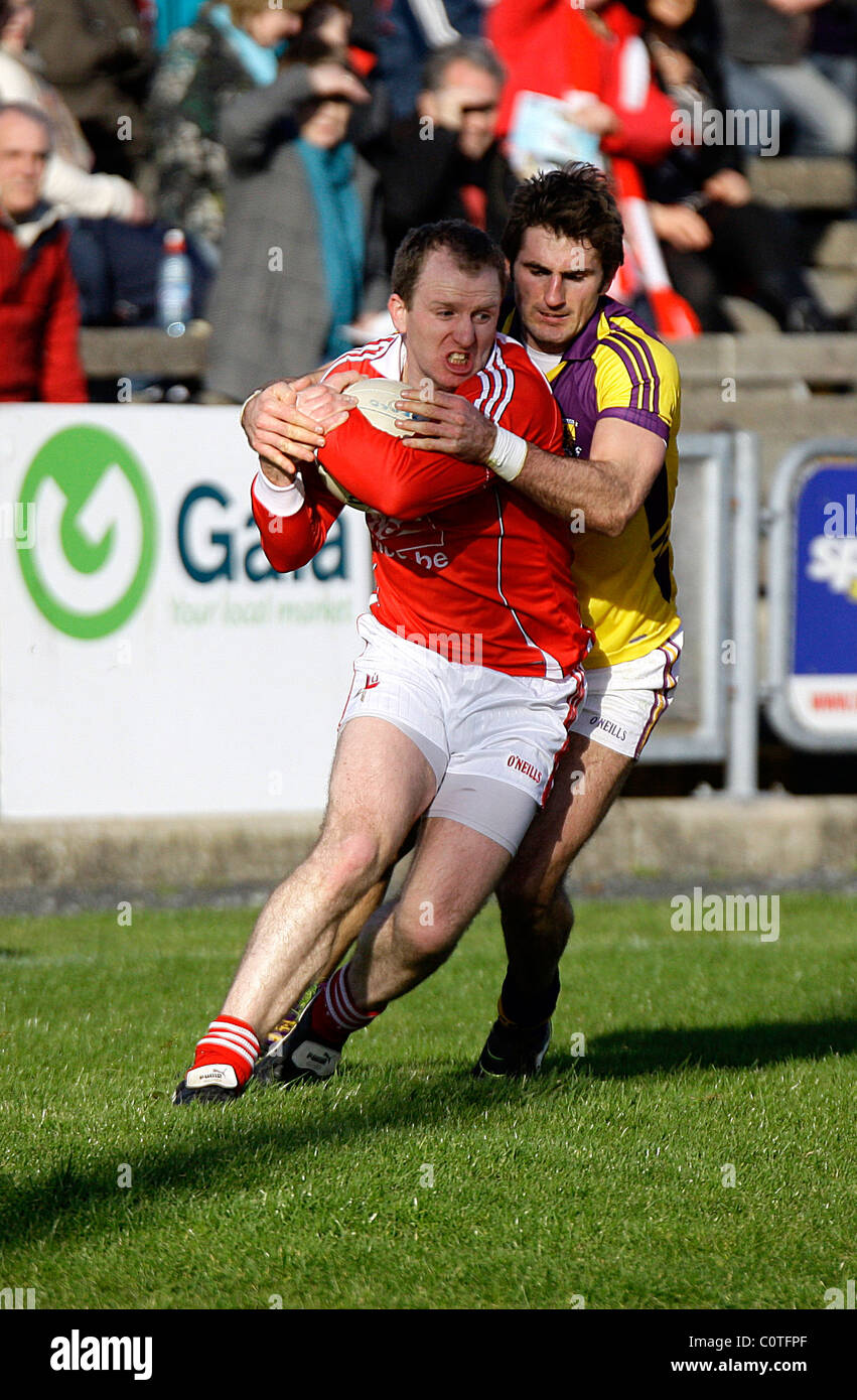 Wexford Kilkenny GAA Hurling, v Banque D'Images