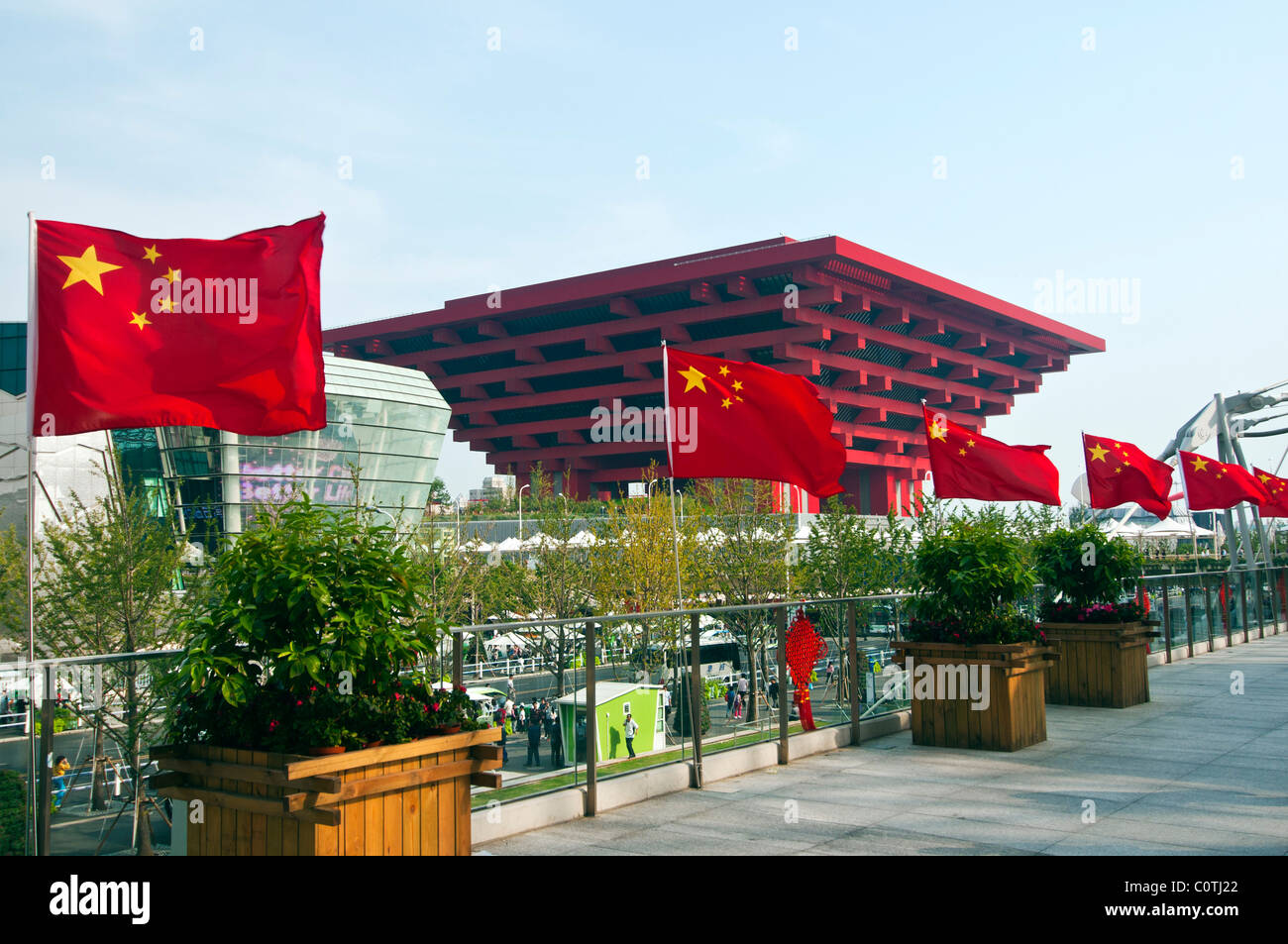 Shanghai World Expo 2010 - pavillon chinois Banque D'Images