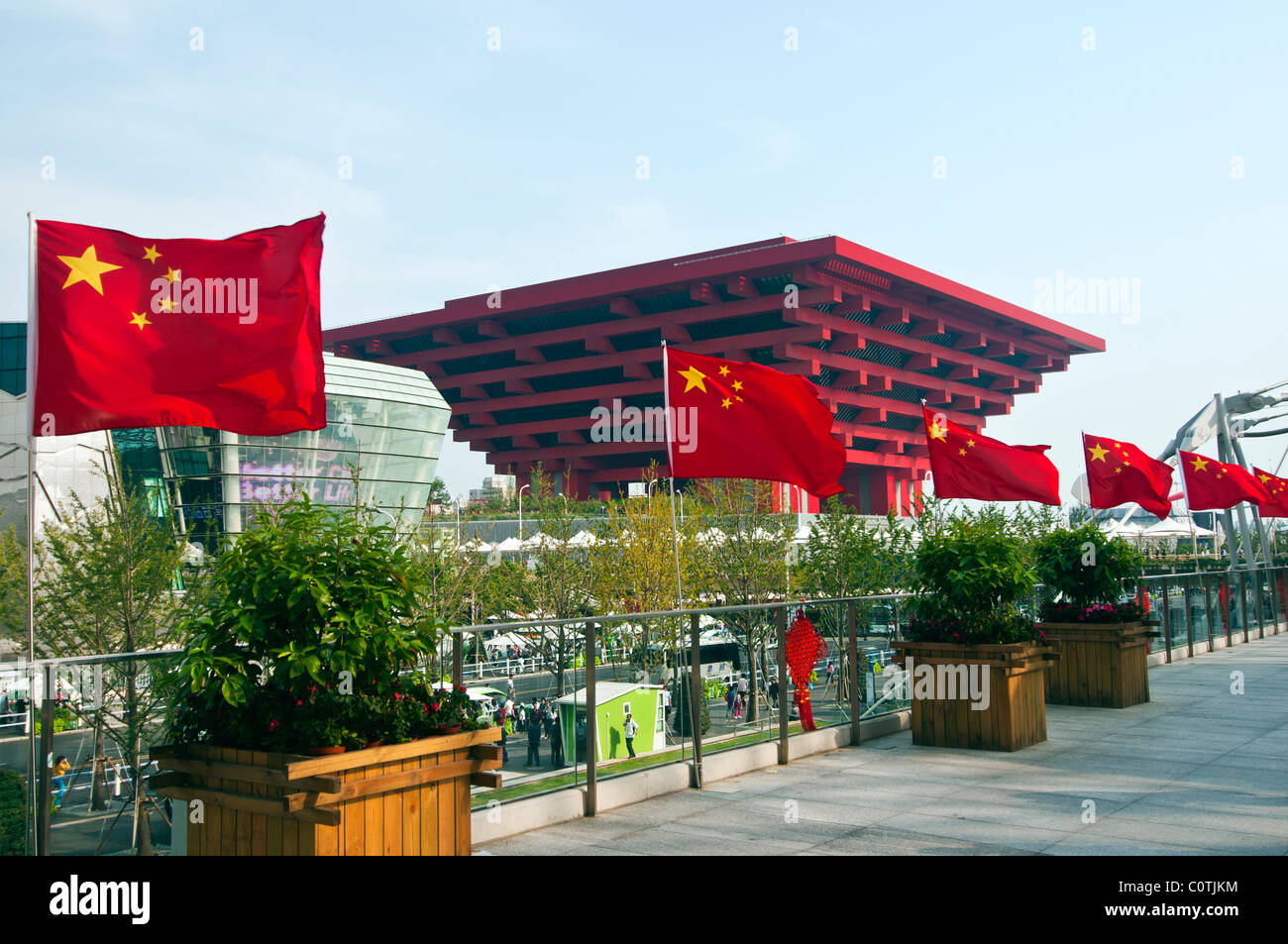 Shanghai World Expo 2010 - pavillon chinois Banque D'Images