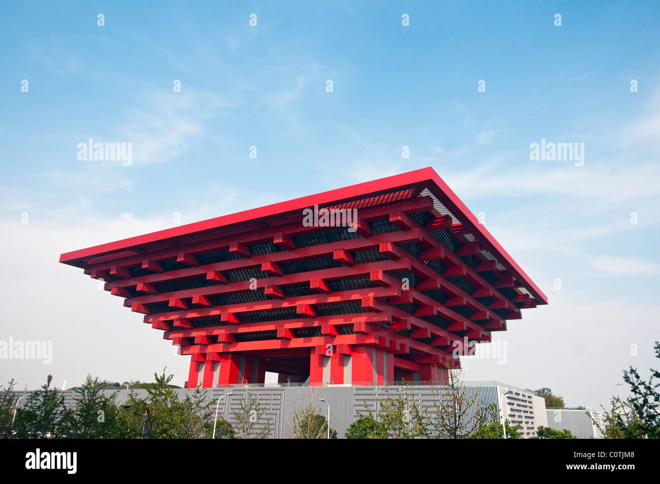 Shanghai World Expo 2010 - pavillon chinois Banque D'Images