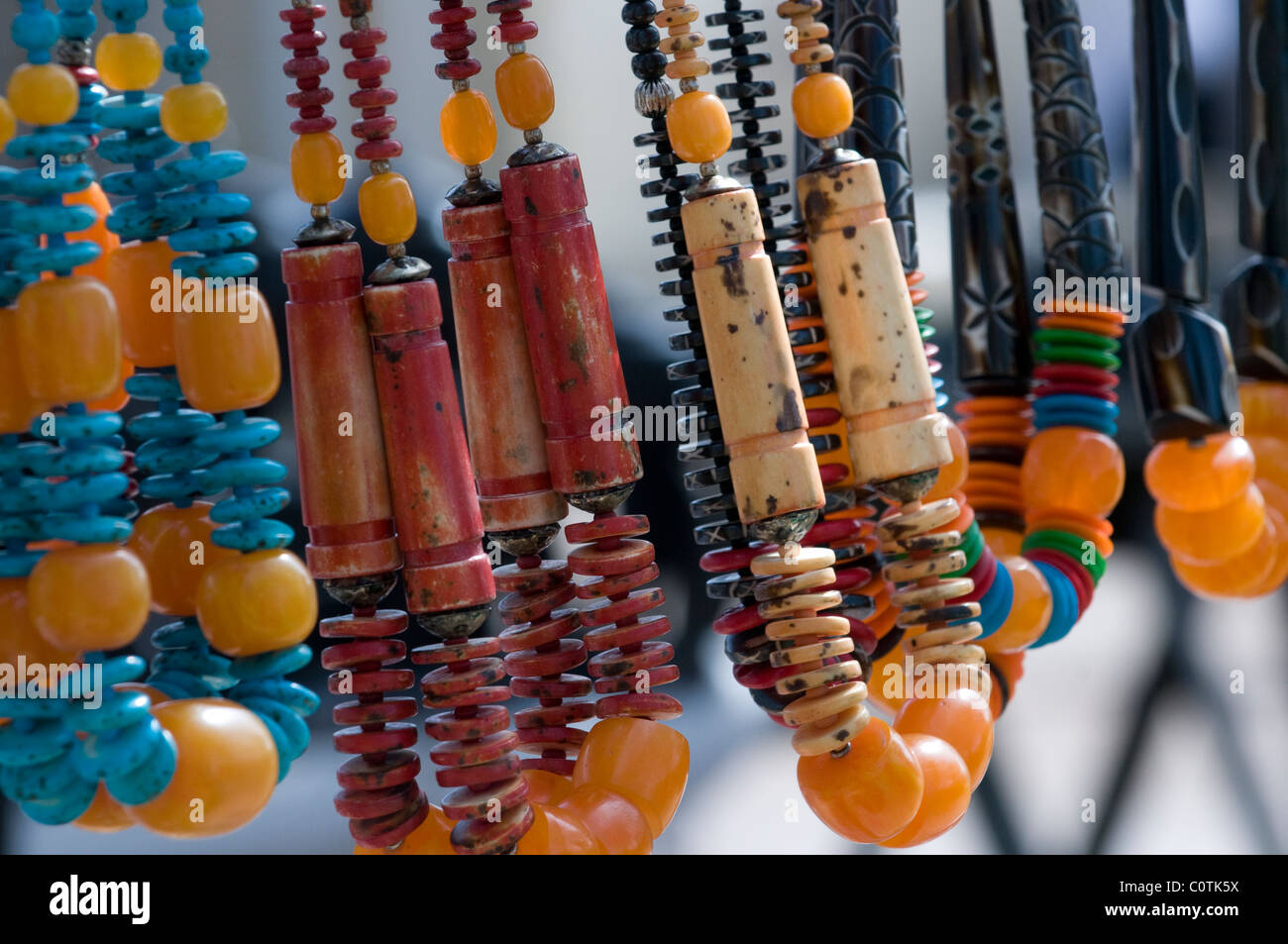 Bijoux souvenirs africains, Afrique du Sud Photo Stock - Alamy