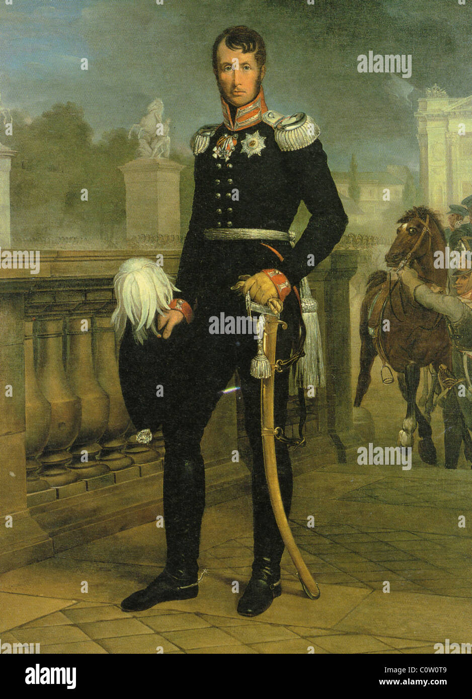 Le roi Frédéric-guillaume III DE PRUSSE (1770-1840) Banque D'Images