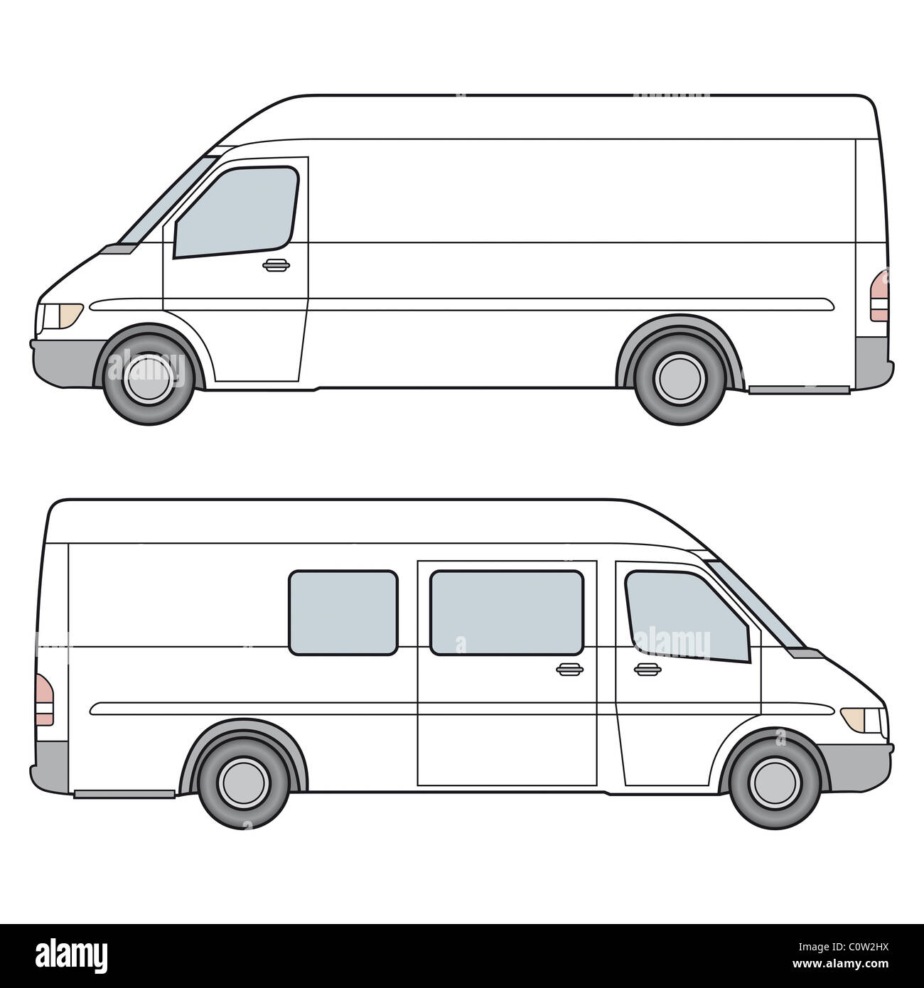 Minibus Banque D'Images