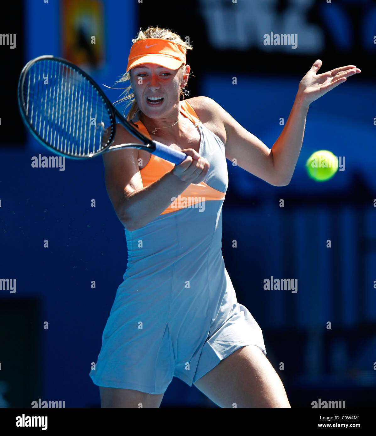 Maria Sharapova, de la Russie à l'Australian Open 2011 Tournoi de tennis . Banque D'Images