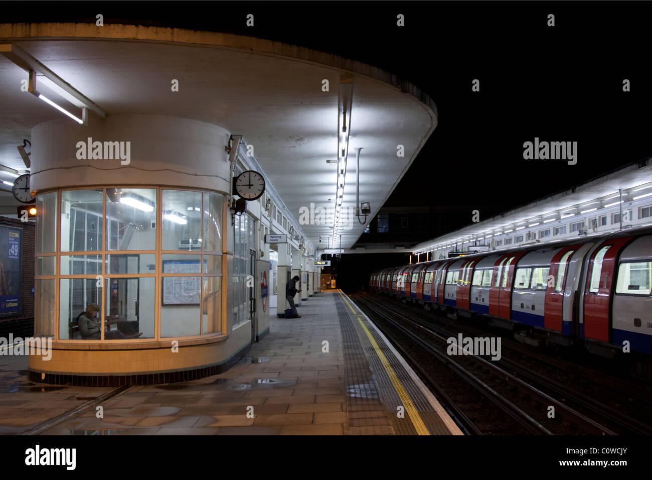 La station East Finchley - ligne du Nord - Londres Banque D'Images