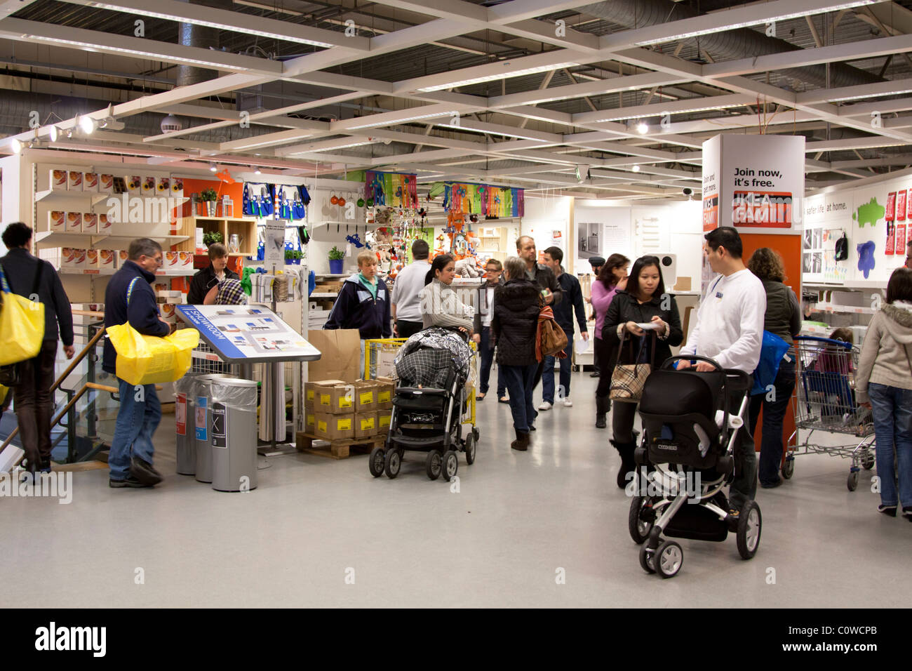 Magasin Ikea - Wembley - Londres Banque D'Images