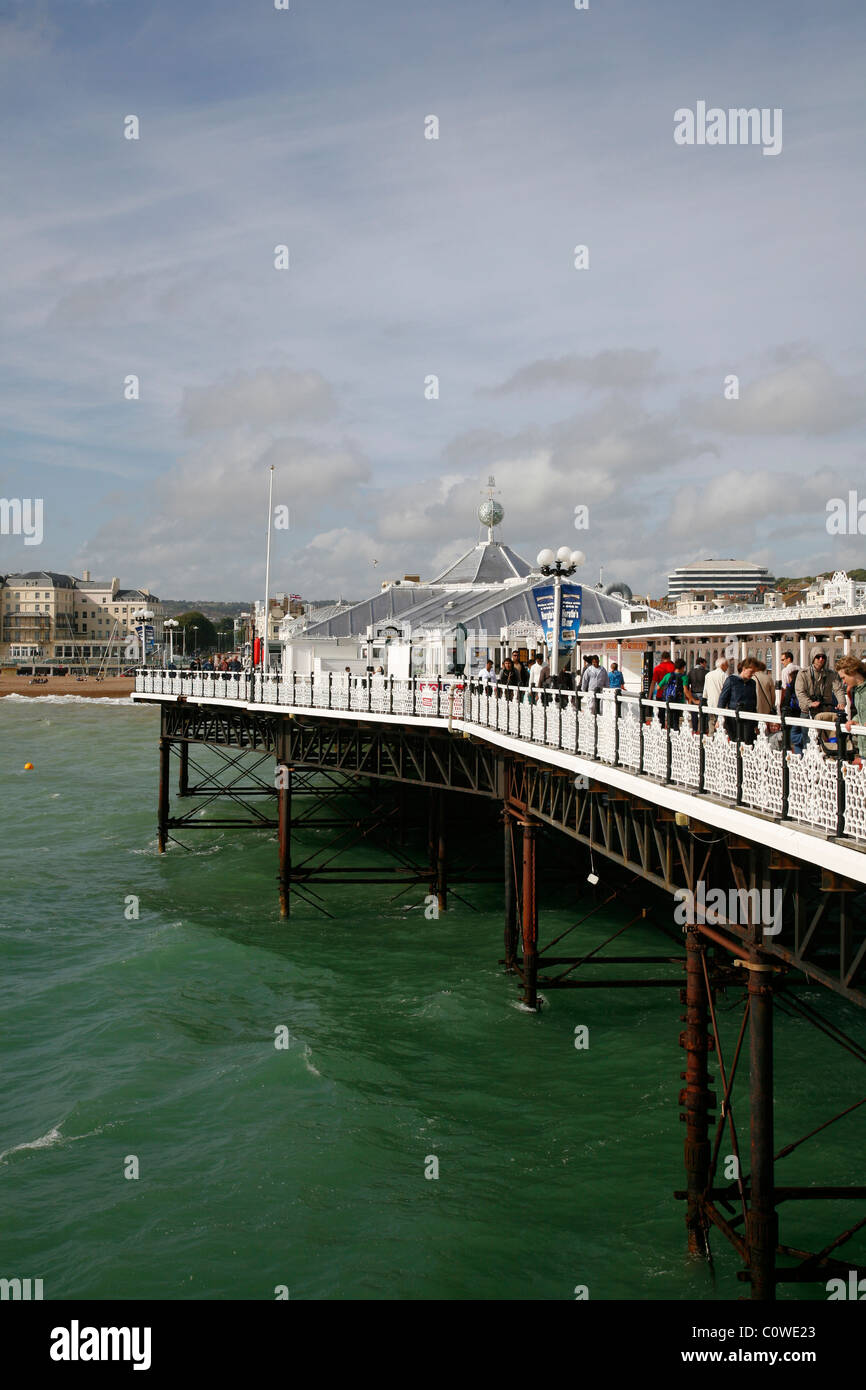 La jetée de Brighton, Brighton, Angleterre, Royaume-Uni. Banque D'Images