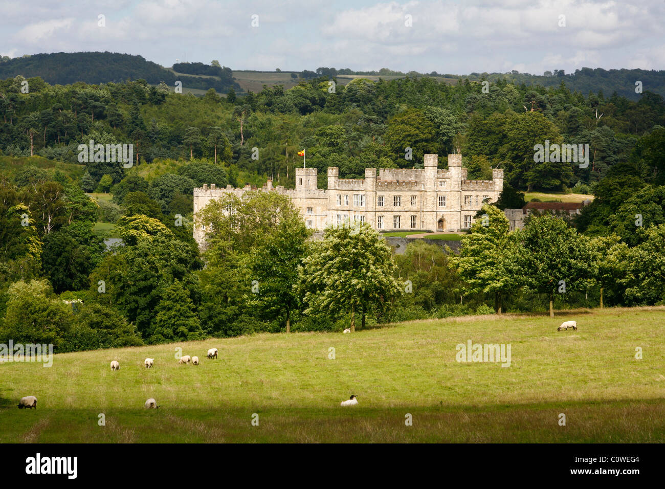 Leeds Castle, Kent, Angleterre, Royaume-Uni. Banque D'Images