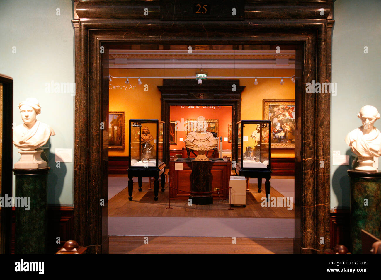 Birmingham Museum and Art Gallery à Chamberlain Square, Birmingham, Angleterre, Royaume-Uni. Banque D'Images