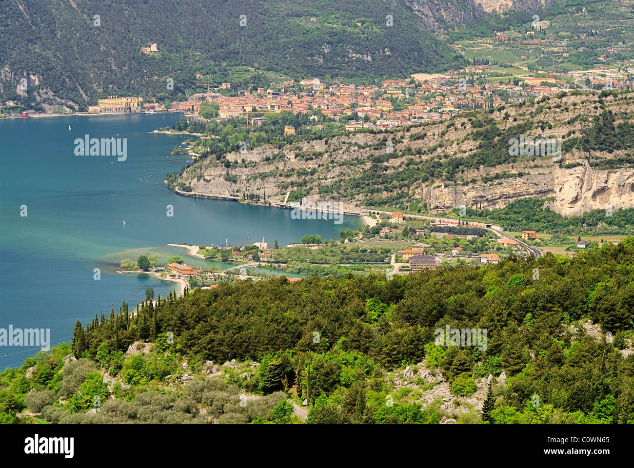 Gardasee Nago-Torbole - Lac de Garde Riva Del Garda 11 Banque D'Images