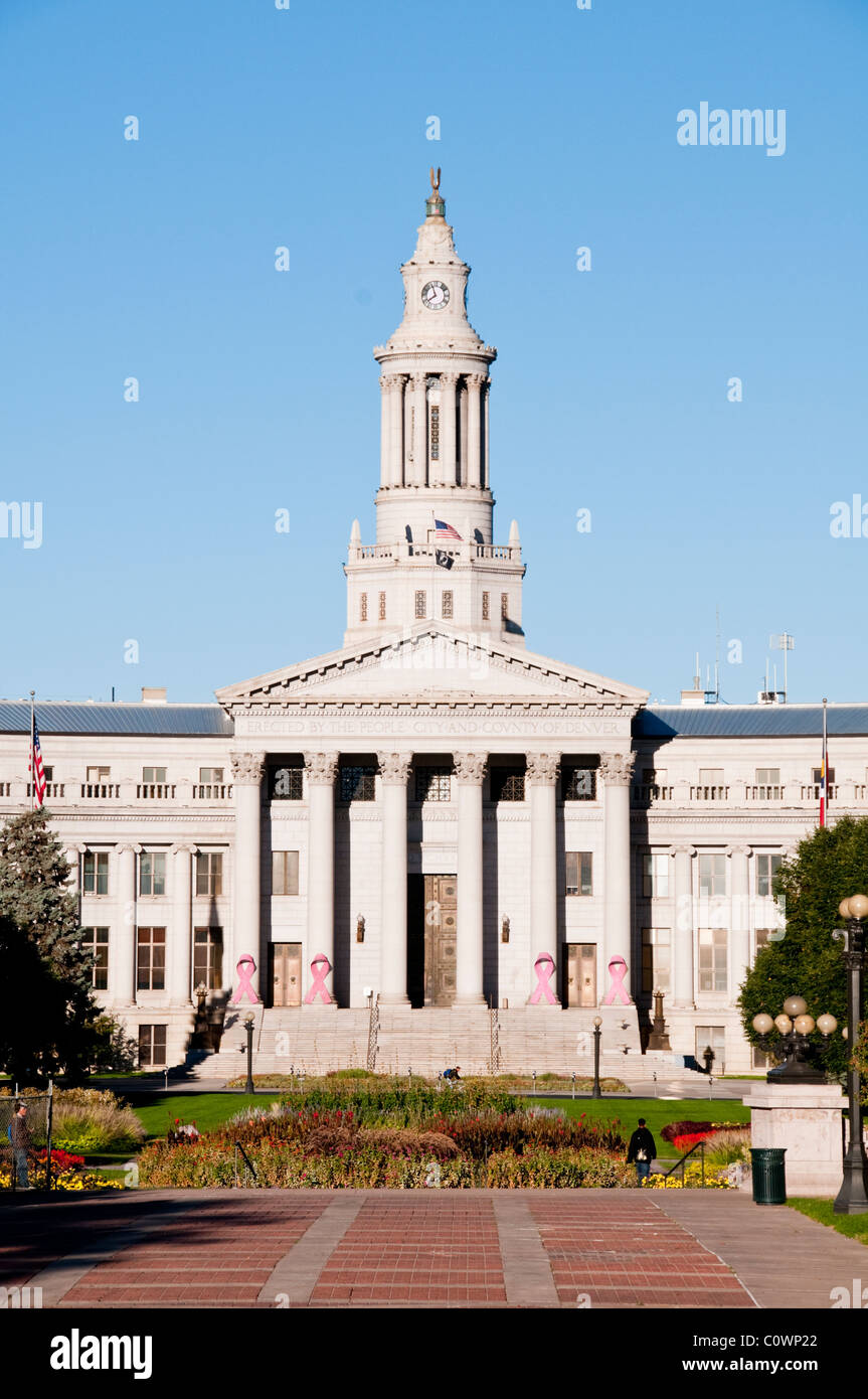 Denver City Council Building,capitale de l'État,Denver,Colorado, États-Unis Banque D'Images