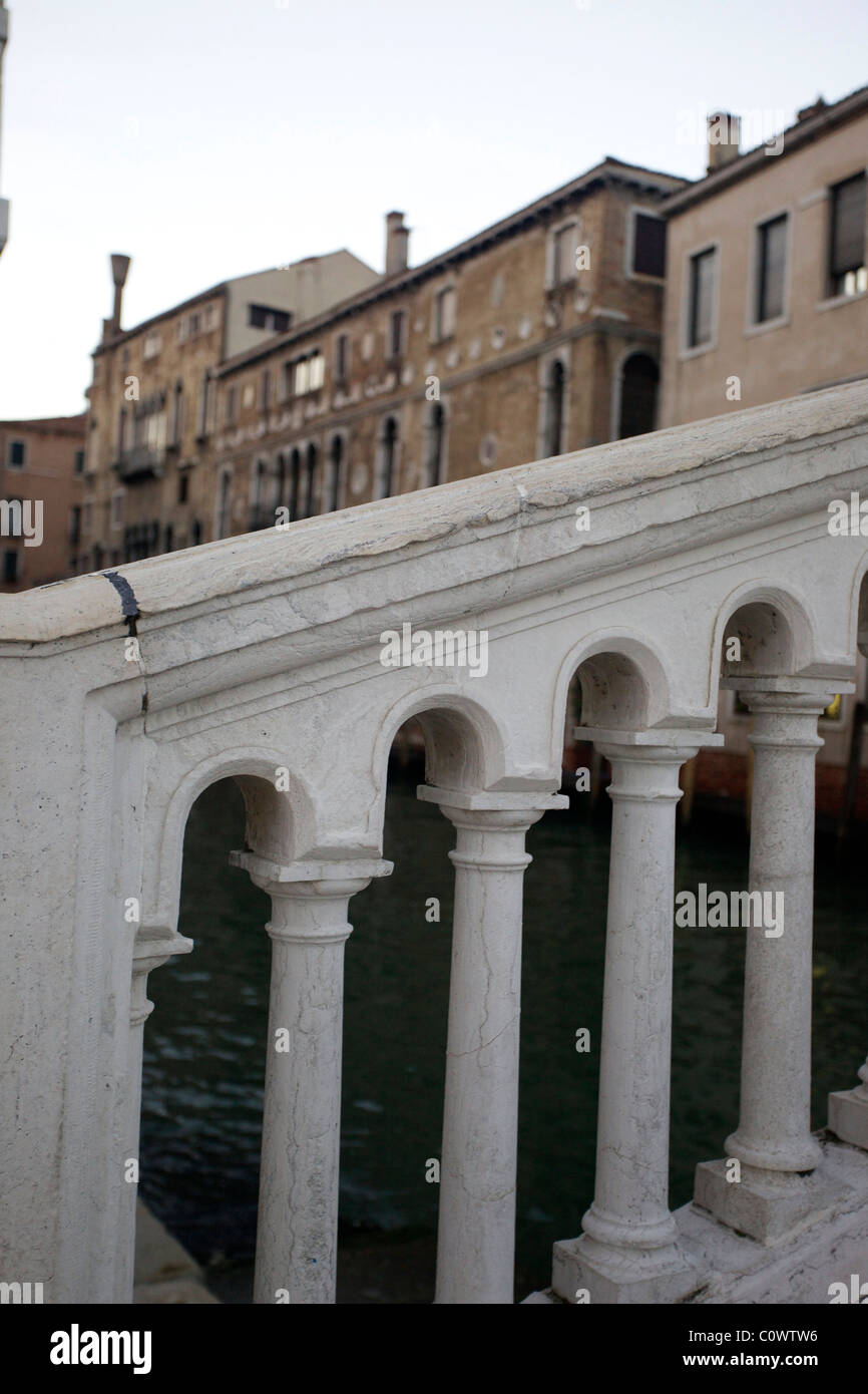 Détails d'architecture de Venise, Italie Banque D'Images