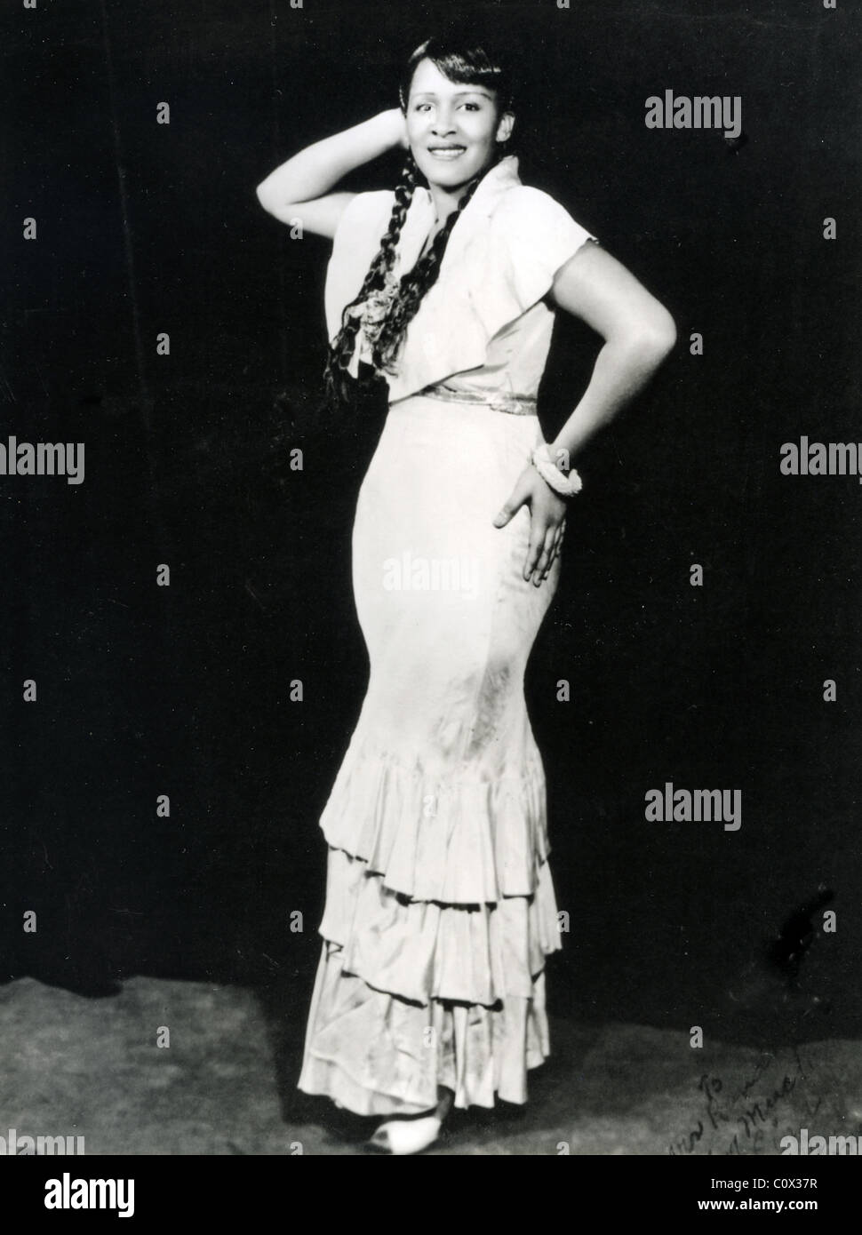 VICTORIA SPIVEY (1906-1976) Chanteuse de Blues Banque D'Images