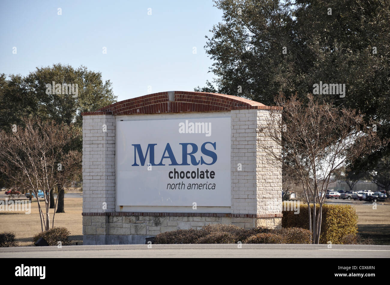 Siège de l'activité Mars Chocolat, Waco, Texas Banque D'Images