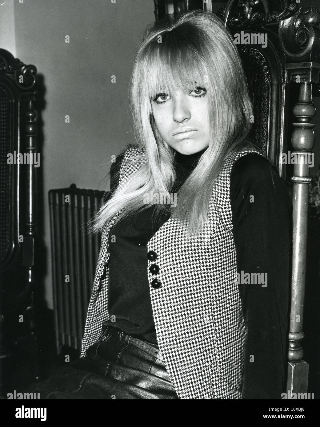 TWINKLE UK chanteuse pop (de son vrai nom Lynn Ripley) en janvier 1965. Banque D'Images