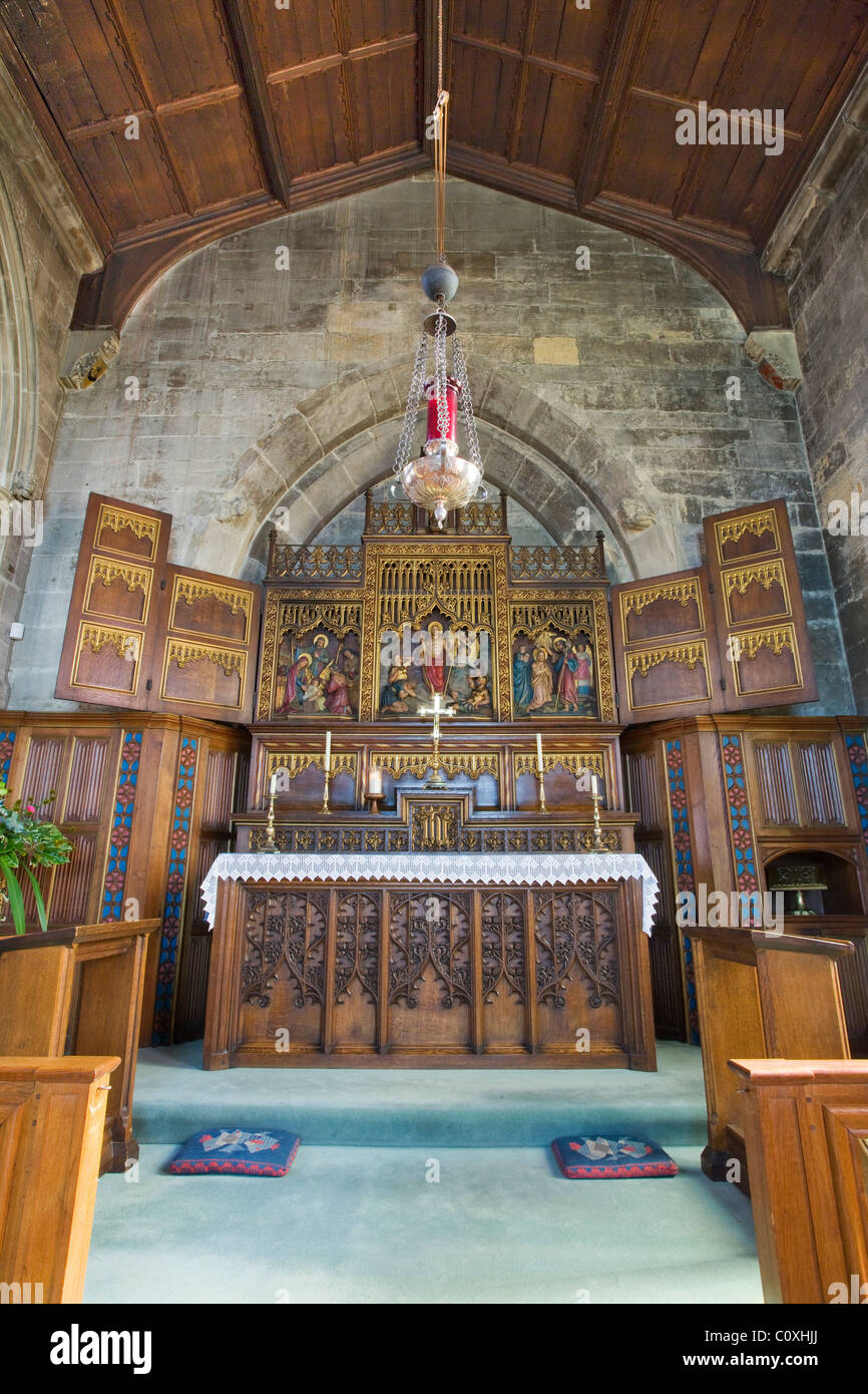 La chapelle de coton à l'intérieur Eglise St Botolph à Boston, Lincolnshire Banque D'Images