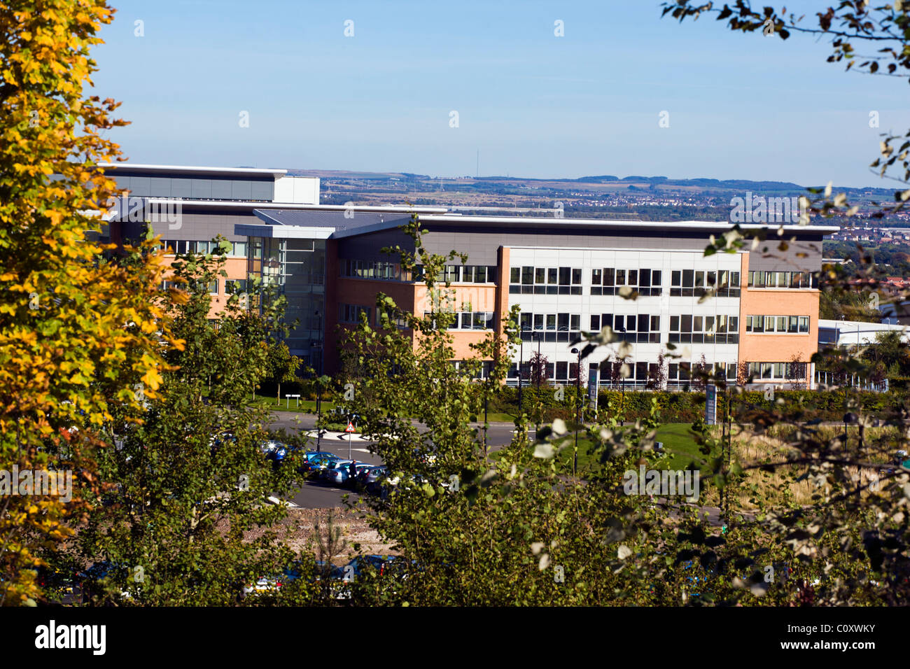 HAMILTON Business Park près de Glasgow en Écosse Banque D'Images