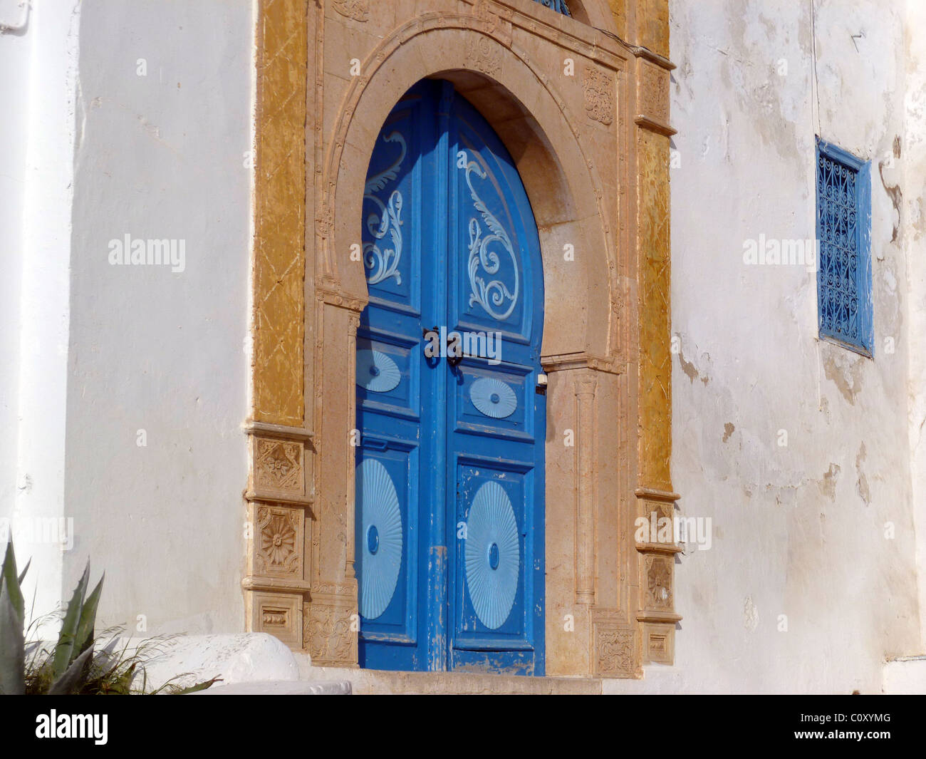 Sidi Bou Saïd, Tunisie Banque D'Images
