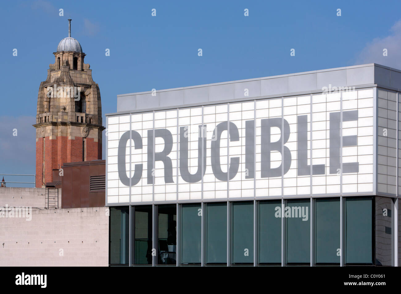 Théâtre Crucible, Sheffield Banque D'Images