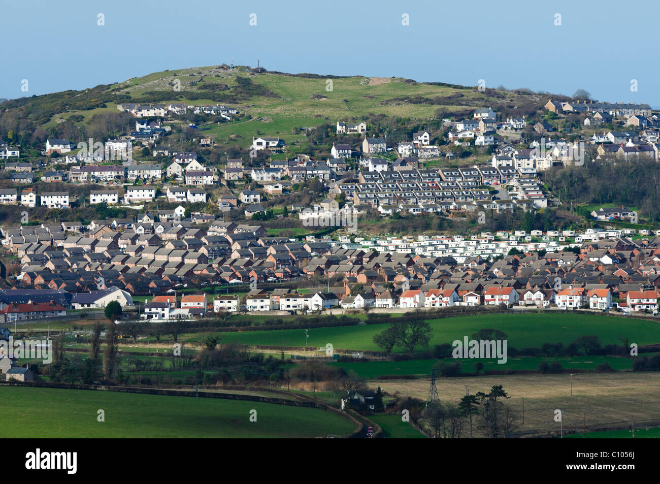 Baie de Penrhyn (BAE) Clywd Penrhyn dans le Nord du Pays de Galles Banque D'Images