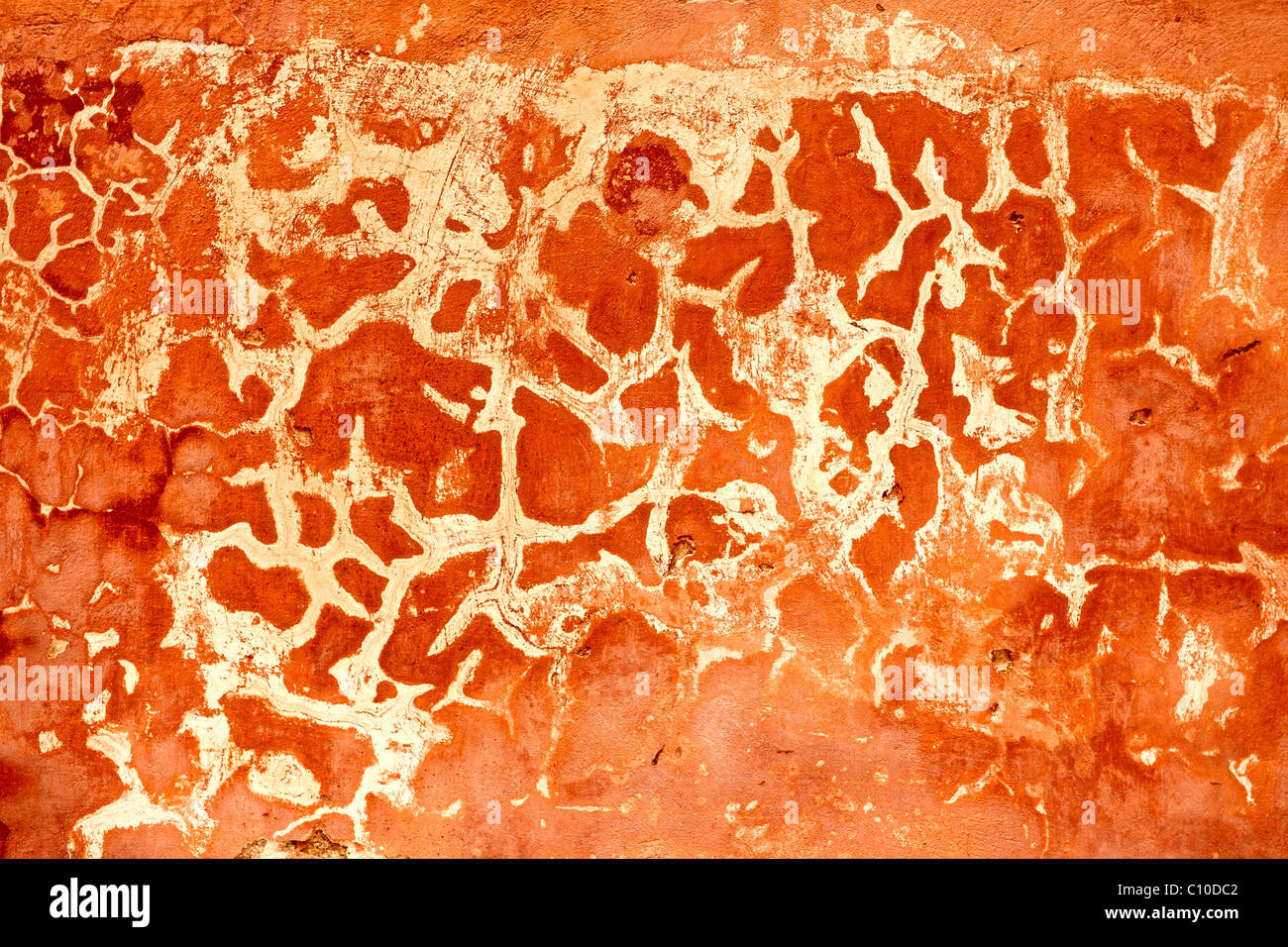 La douleur d'Orange fond texturé de déroulage Banque D'Images