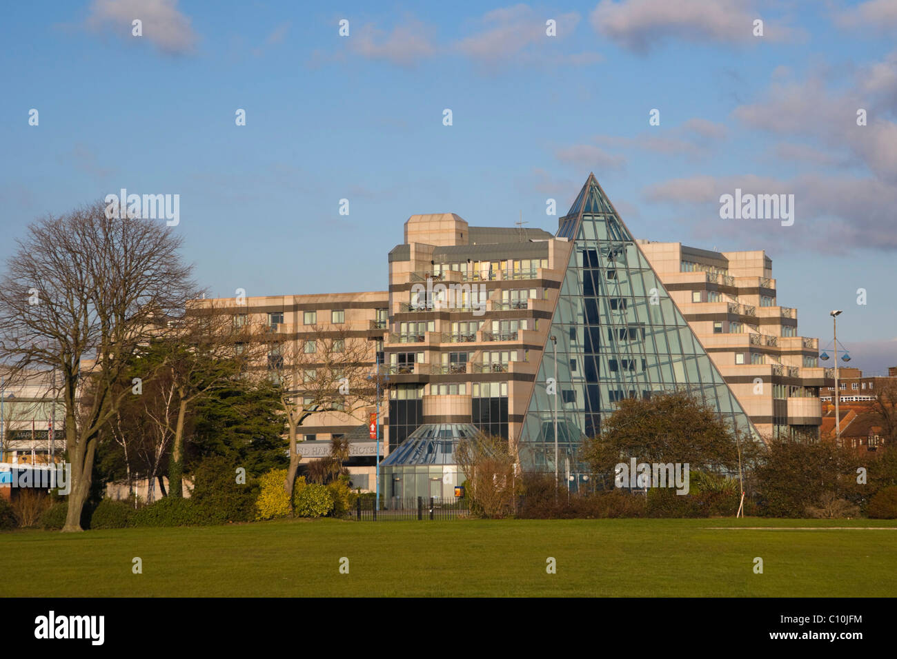 De Vere Grand Harbour Hotel Mayflower Park de bâtiment, Southampton, Hampshire, Angleterre, Royaume-Uni, Europe Banque D'Images