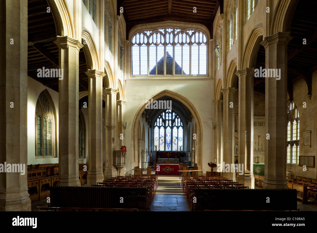 Eglise Saint Pierre et Saint Paul, Northleach, Gloucestershire Cotswold, église de laine Banque D'Images