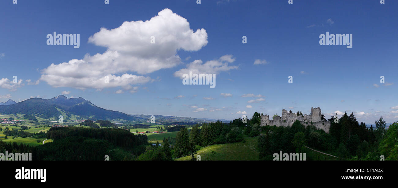 Atmosphère trouble, Ostallgaeu, Allgaeu, Bavaria, Germany, Europe Banque D'Images