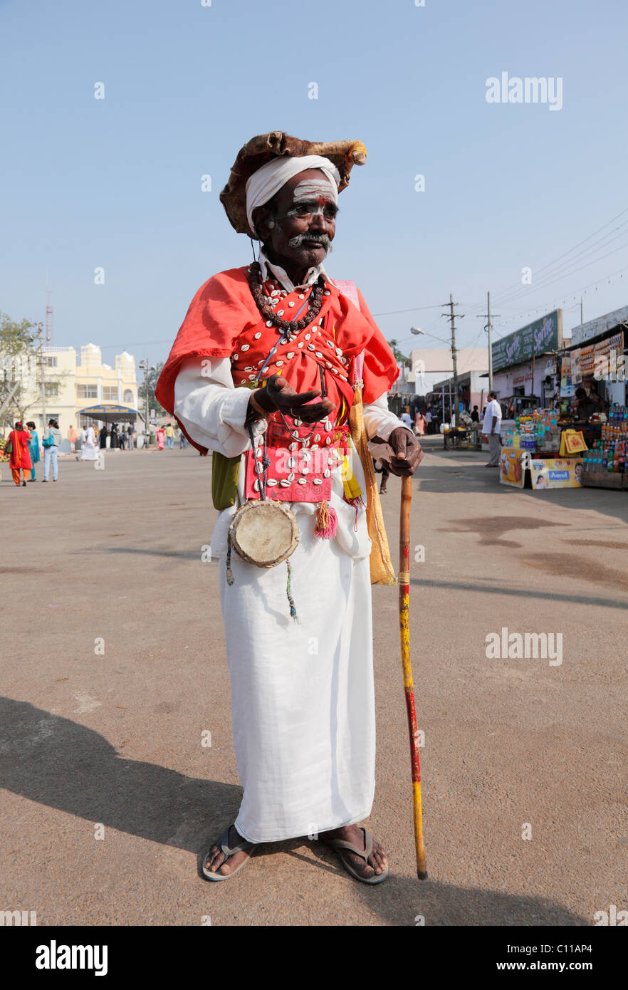 Chamundi Hill, pèlerin indien, Mysore, Karnataka, Inde du Sud, Inde, Asie du Sud, Asie Banque D'Images