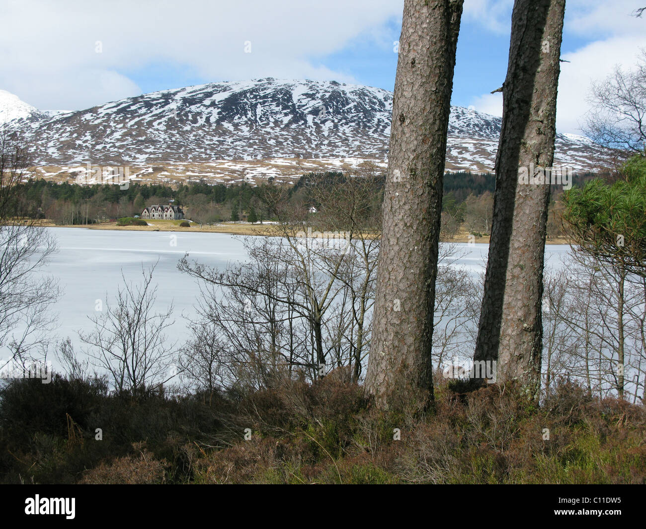 Ecosse Loch Tulla Banque D'Images