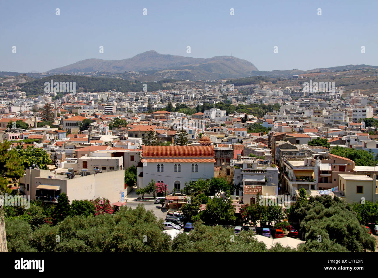 Rethymnon, Rethymno, Crète, Grèce, Europe Banque D'Images