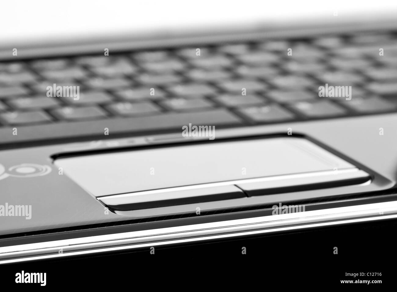 Touchpad d'ordinateur portable moderne Banque D'Images