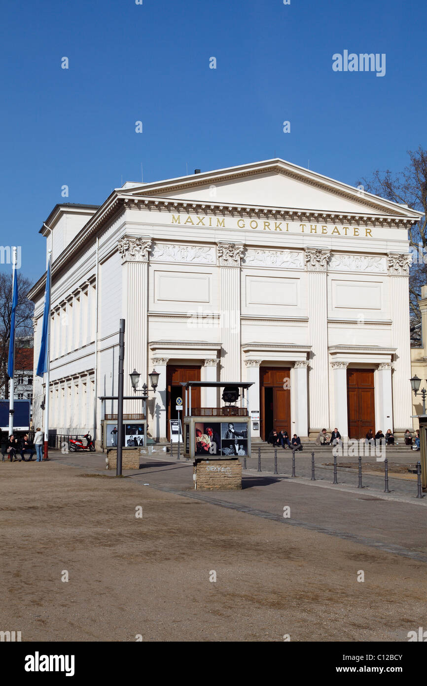 Maxim Gorki Theater de Berlin, Allemagne Banque D'Images