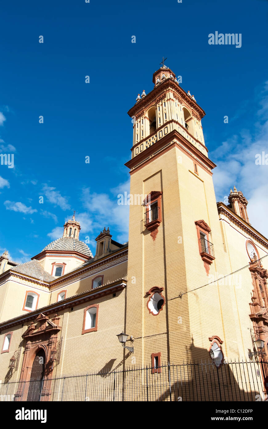 Église de San Bernardo dans le quartier de Santa Cruz, ville de Séville (Séville), Province de Séville, Andalousie Banque D'Images