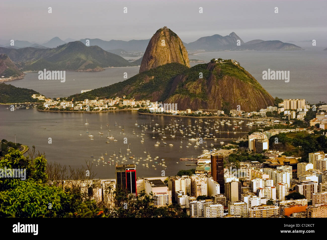 Pain de Sucre à Rio de Janeiro au Brésil Banque D'Images