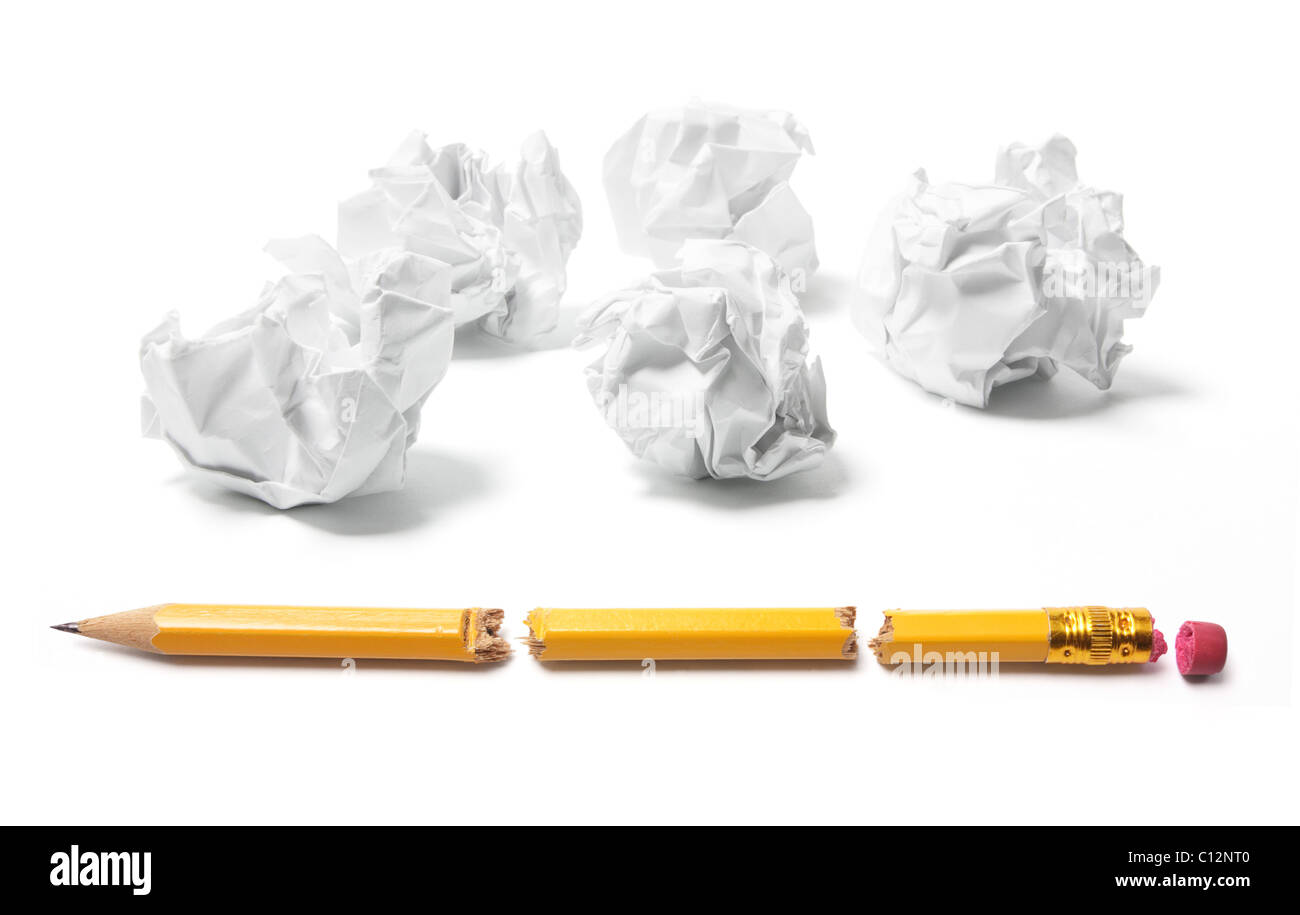 Papier crayon Banque de photographies et d’images à haute résolution Alamy