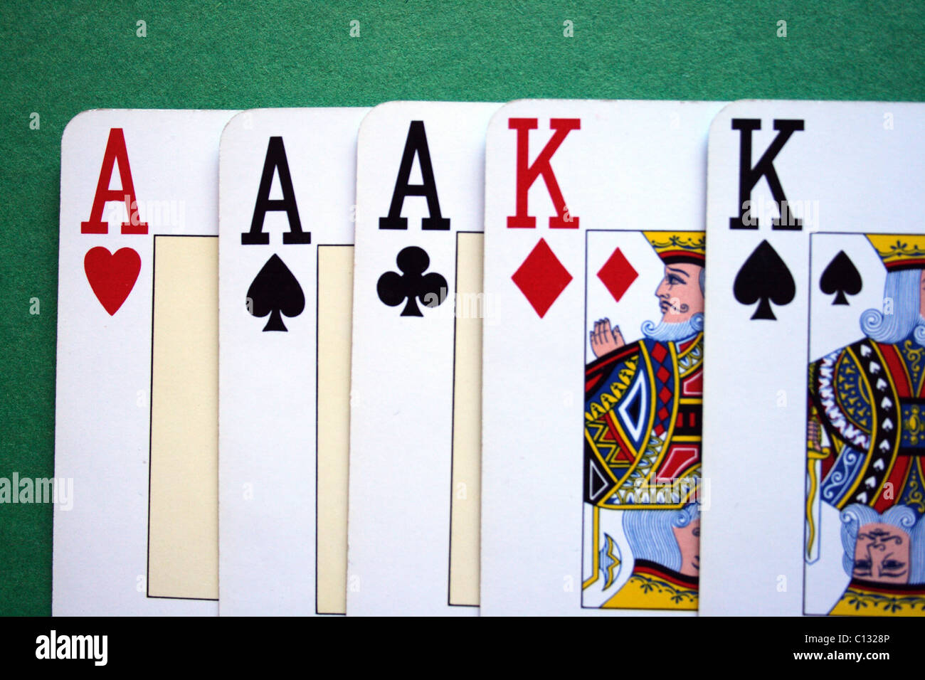 full house Banque D'Images